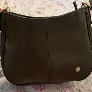 Elegant Dark Green Women's Shoulder Bag